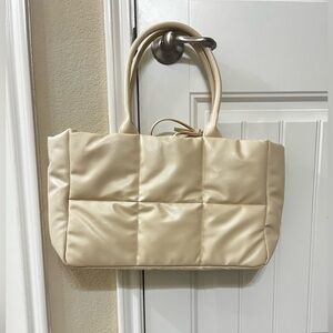 Ulta Beauty Cream Tote Bag